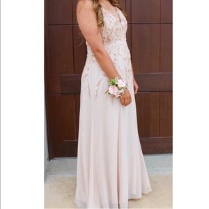 Blush Pink Prom Dress